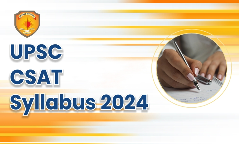 UPSC CSAT Syllabus 2024 index